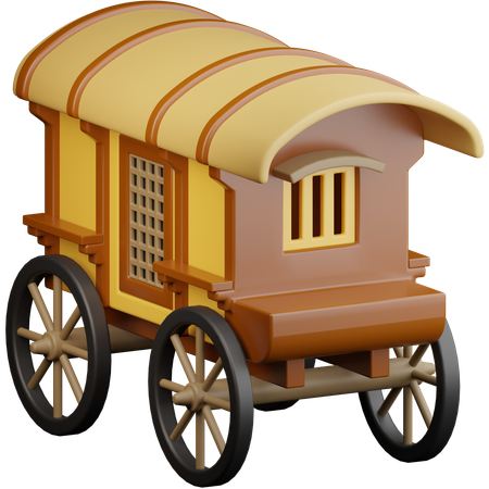 Caravan  3D Icon