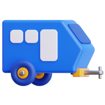 Caravan  3D Icon