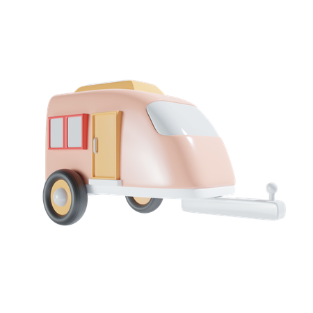 Caravan  3D Icon