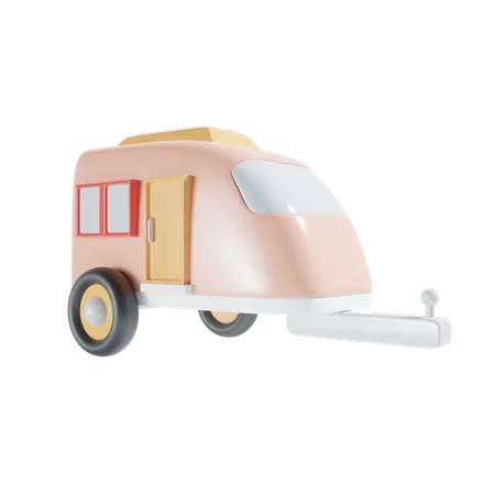 Caravan  3D Icon