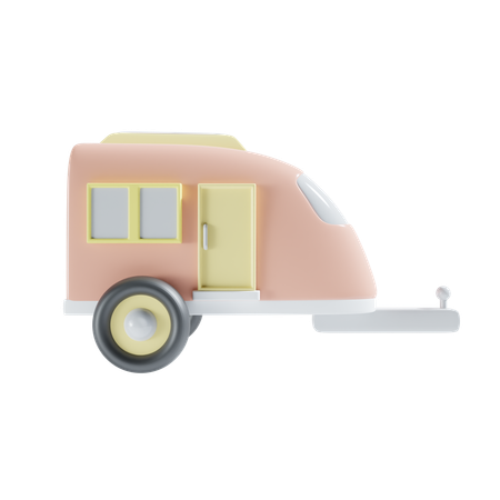 Caravan  3D Icon