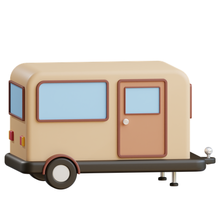 Caravan  3D Icon