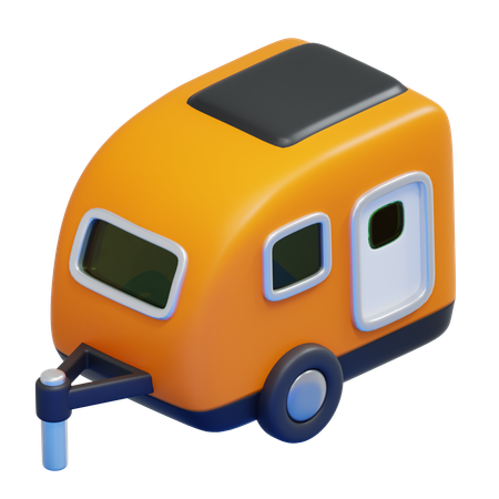 Caravan  3D Icon