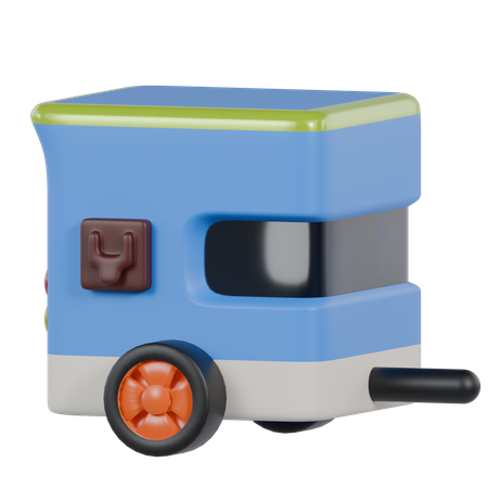 Caravan  3D Icon