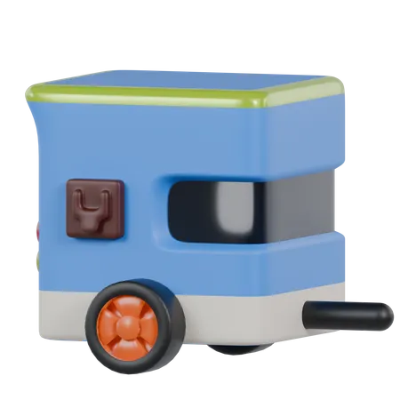 Caravan  3D Icon