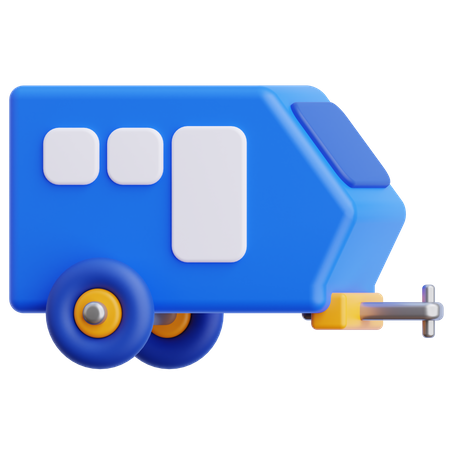 Caravan  3D Icon