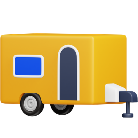 357 Trailer 3D Illustrations - Free in PNG, BLEND, glTF - IconScout