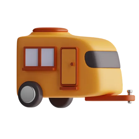 Caravana  3D Icon