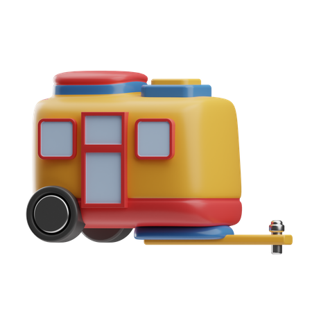 Caravana  3D Icon