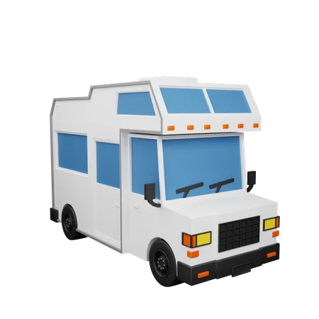 Caravane  3D Icon