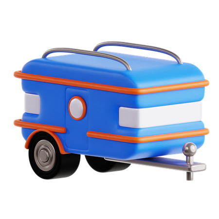 Caravane  3D Icon