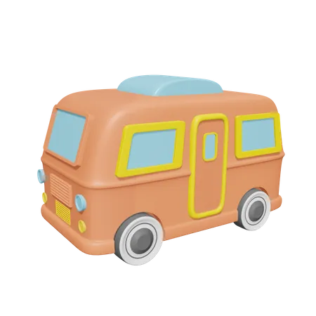 Caravane  3D Icon