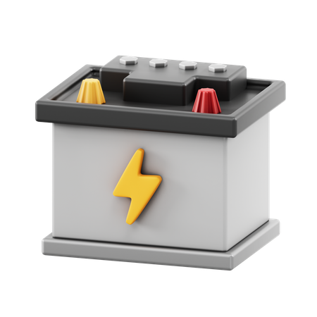 Carbattery  3D Icon