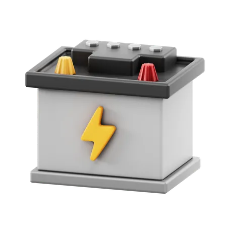Carbattery  3D Icon