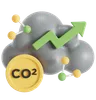 Carbon dioxide rising
