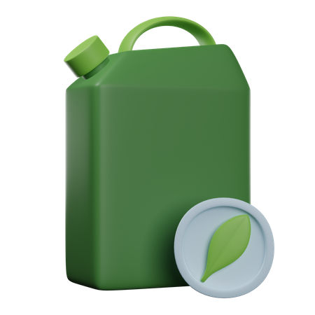 Carburant vert  3D Icon
