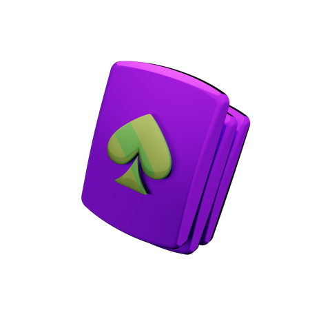 カード  3D Icon