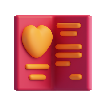 カード  3D Icon