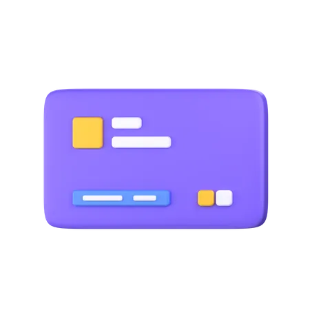 Card  3D Icon