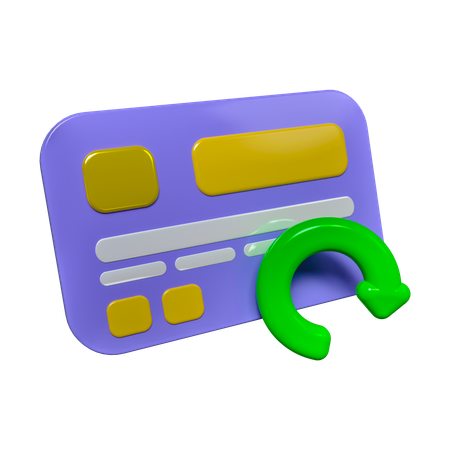 Card Cashback  3D Icon