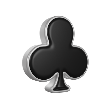 Card Clubs  3D Icon