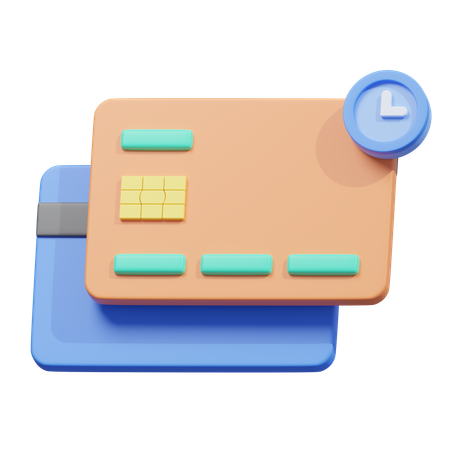 Card expired  3D Icon