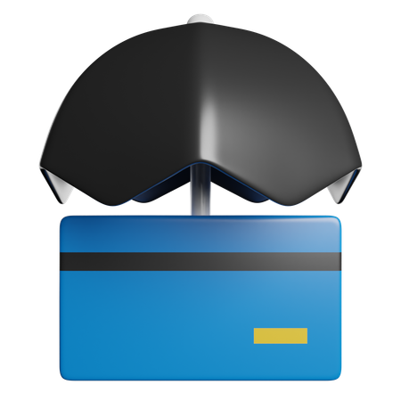 Card Insurance  3D Icon