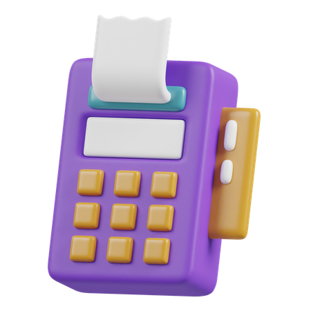 Card Machine  3D Icon