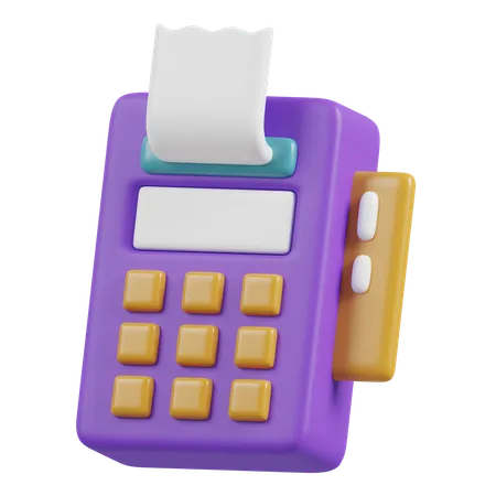 Card Machine  3D Icon