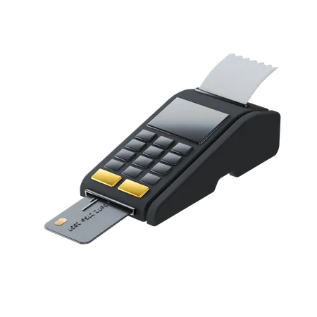 Card Machine  3D Icon