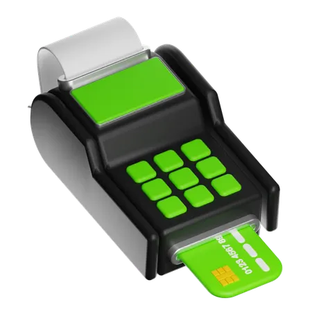 Card Machine  3D Icon