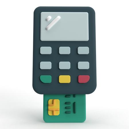 Card Machine  3D Icon