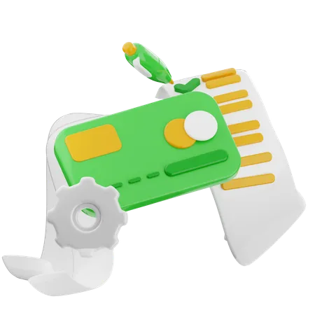 カード決済  3D Icon