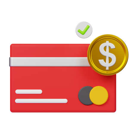 Card Payment  3D Icon