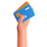 card payment 3d logos