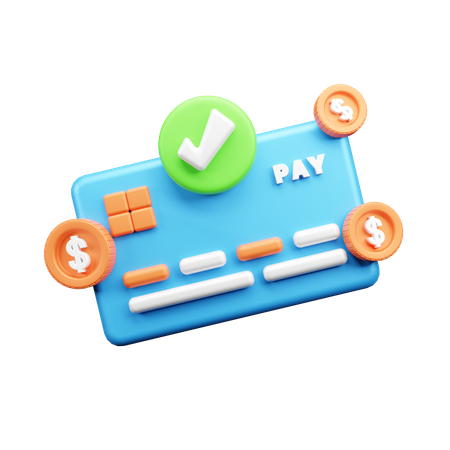 Card Payment  3D Icon