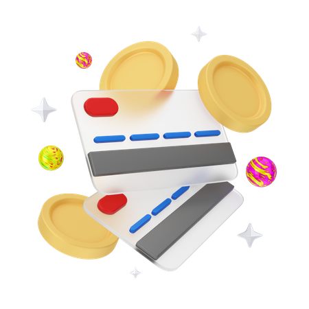 Card Payment  3D Illustration