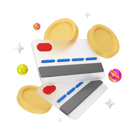 Card Payment  3D Illustration