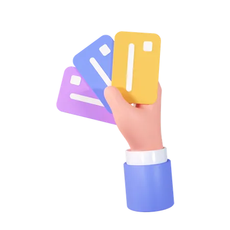 Card payment  3D Illustration