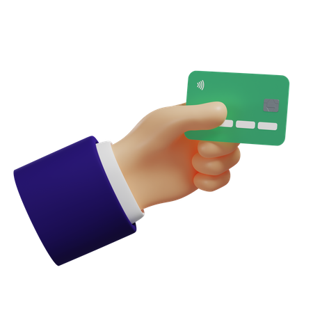 Card Payment  3D Illustration