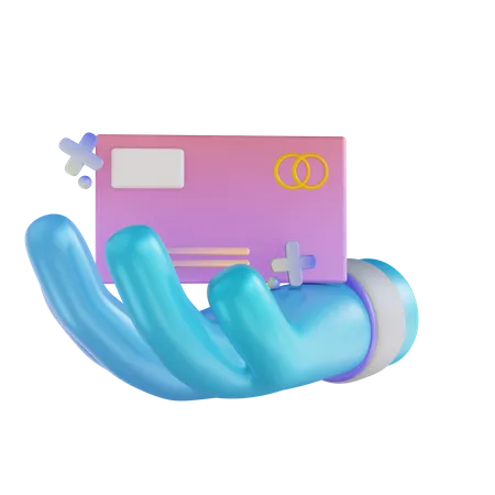 Card Payment  3D Illustration