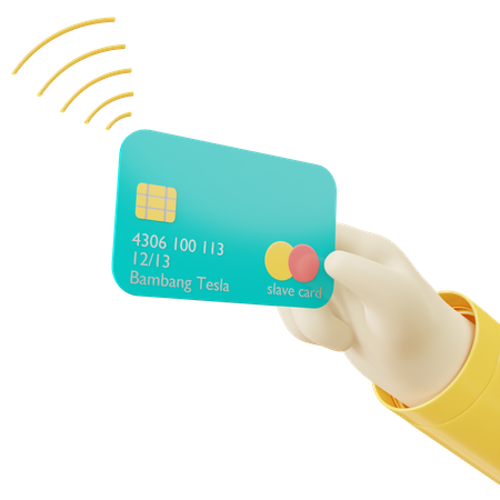 Card Payment  3D Illustration