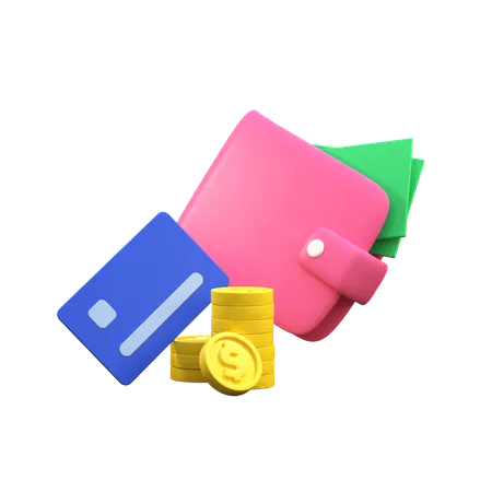 Card payment  3D Illustration