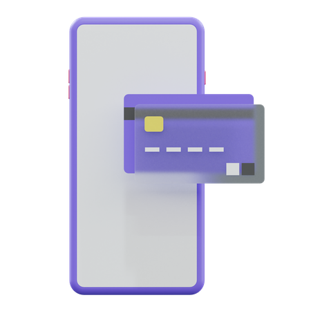 Card Payment  3D Illustration