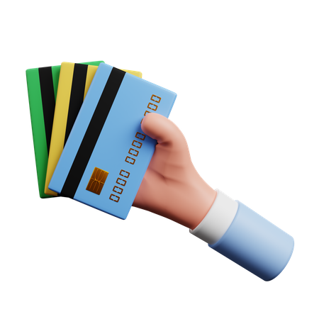 Card Payment 3D Illustration