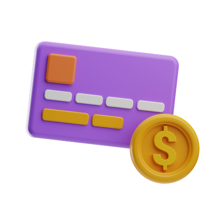 Card payment  3D Icon