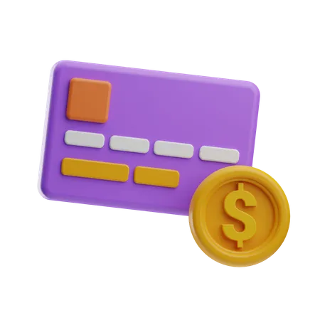 Card payment  3D Icon