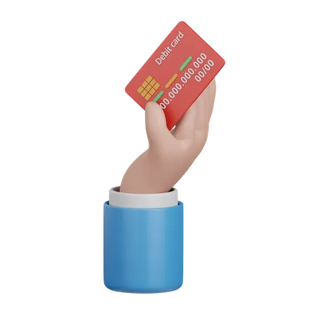 3 D Rendering Card Payment Isolated Useful For Banking Currency Finance And Global Business Design 3D Icon