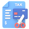pay tax 3d logo