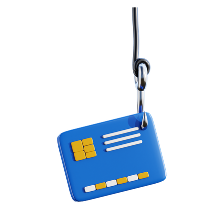Card phishing  3D Icon